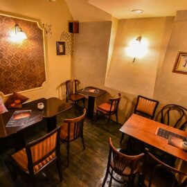 Prága kávéház kulcs terem